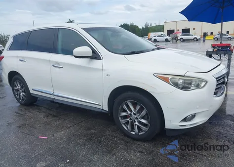 2014 Infiniti Qx60 from USA, damaged, VIN 5N1AL0MN0EC549491